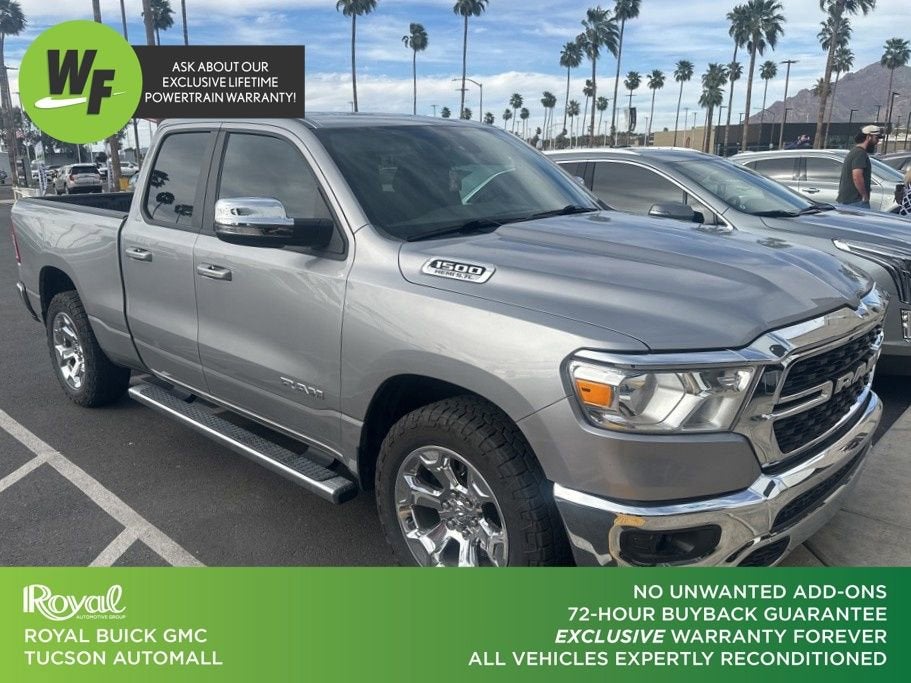 2022 RAM 1500 Big Horn Quad Cab 4x2 6'4" Box