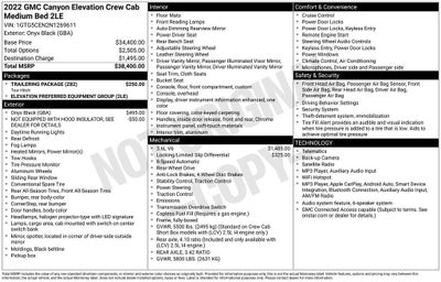 2022 GMC Canyon 2WD Elevation