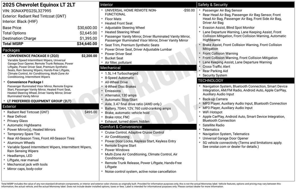2025 Chevrolet Equinox LT