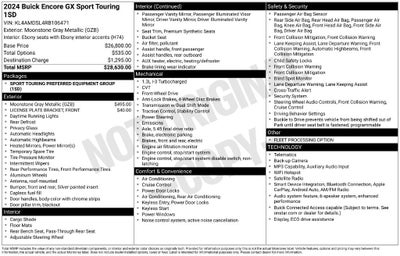 2024 Buick Encore GX Sport Touring