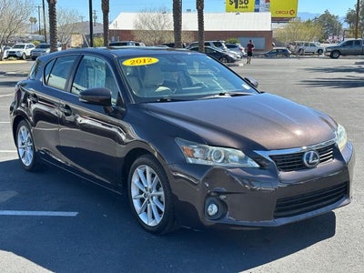 2012 Lexus CT 200h Premium