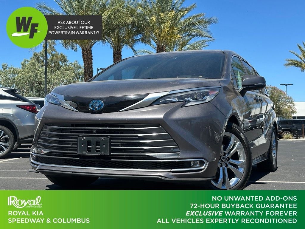 2023 Toyota Sienna Platinum 7 Passenger