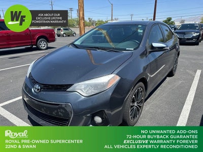 2016 Toyota Corolla S Plus