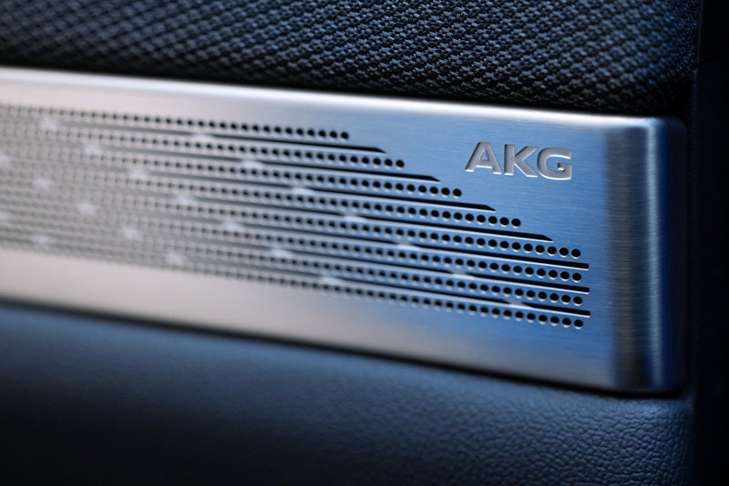 Close-up View of the AKG Studio Audio Speaker | Cadillac of Tucson in Tucson AZ